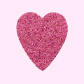 Pink Freckle Heart I Freckleberry