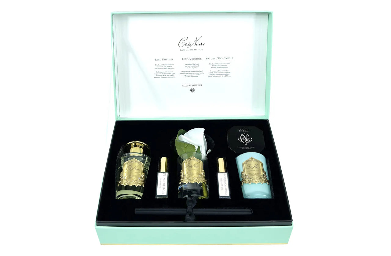 Gift Set - Rose Bud Gift Set - Persian Lime - Jade Box