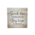 CRYSTAL BLOCKS AFFIRM - SMALL STEPS