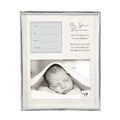 BAPTISM FRAME SILVER WITH DETAILS - 4 X 6