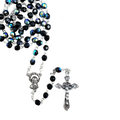 CRYSTAL ROSARY - BLACK