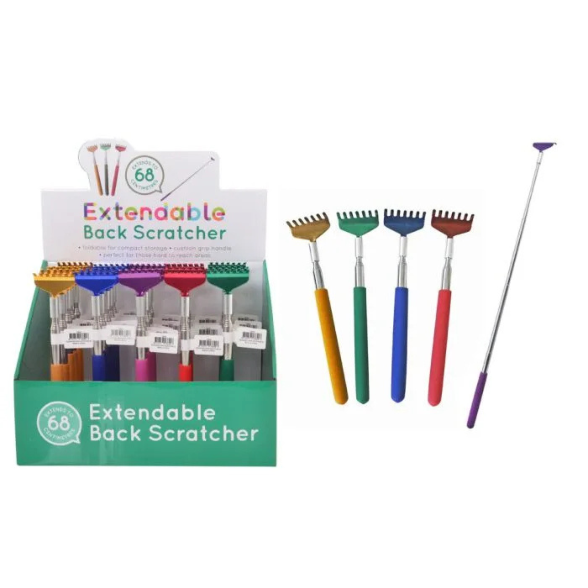 TELESCOPIC BACK SCRATCHER