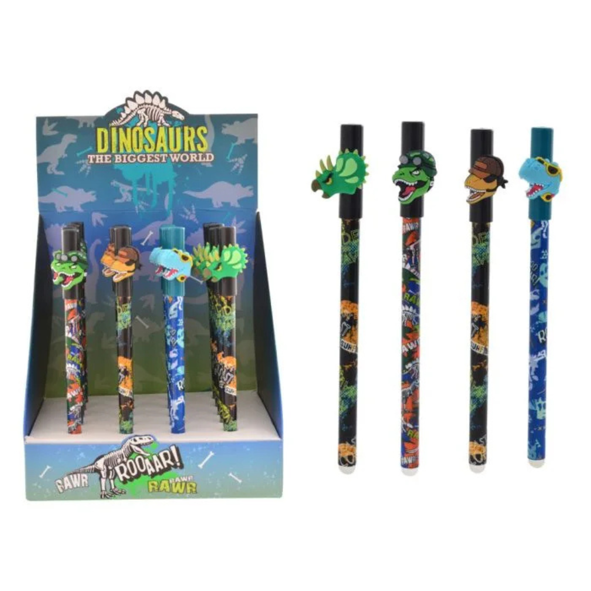 DINOSAUR ERASABLE GEL PEN