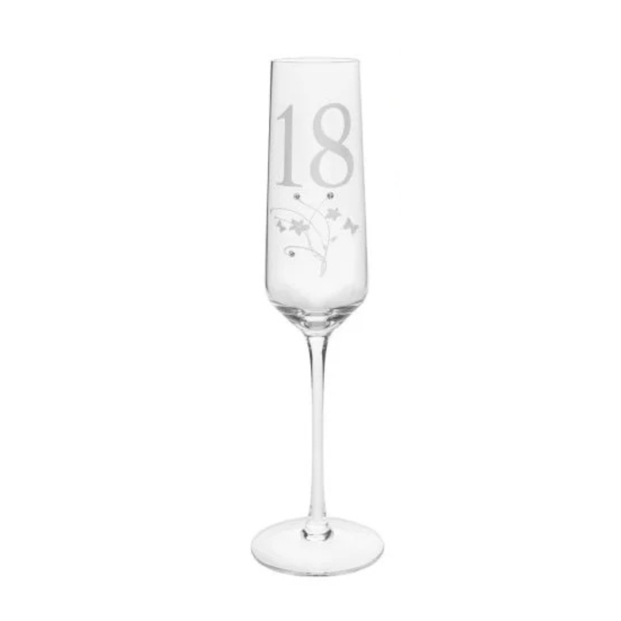 CRYSTAL CHAMPAGNE GLASS 18