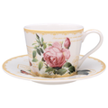 REDOUTE ROSE CUP & SAUCER