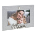 Frame - Silver Heart Mum<br>6X4