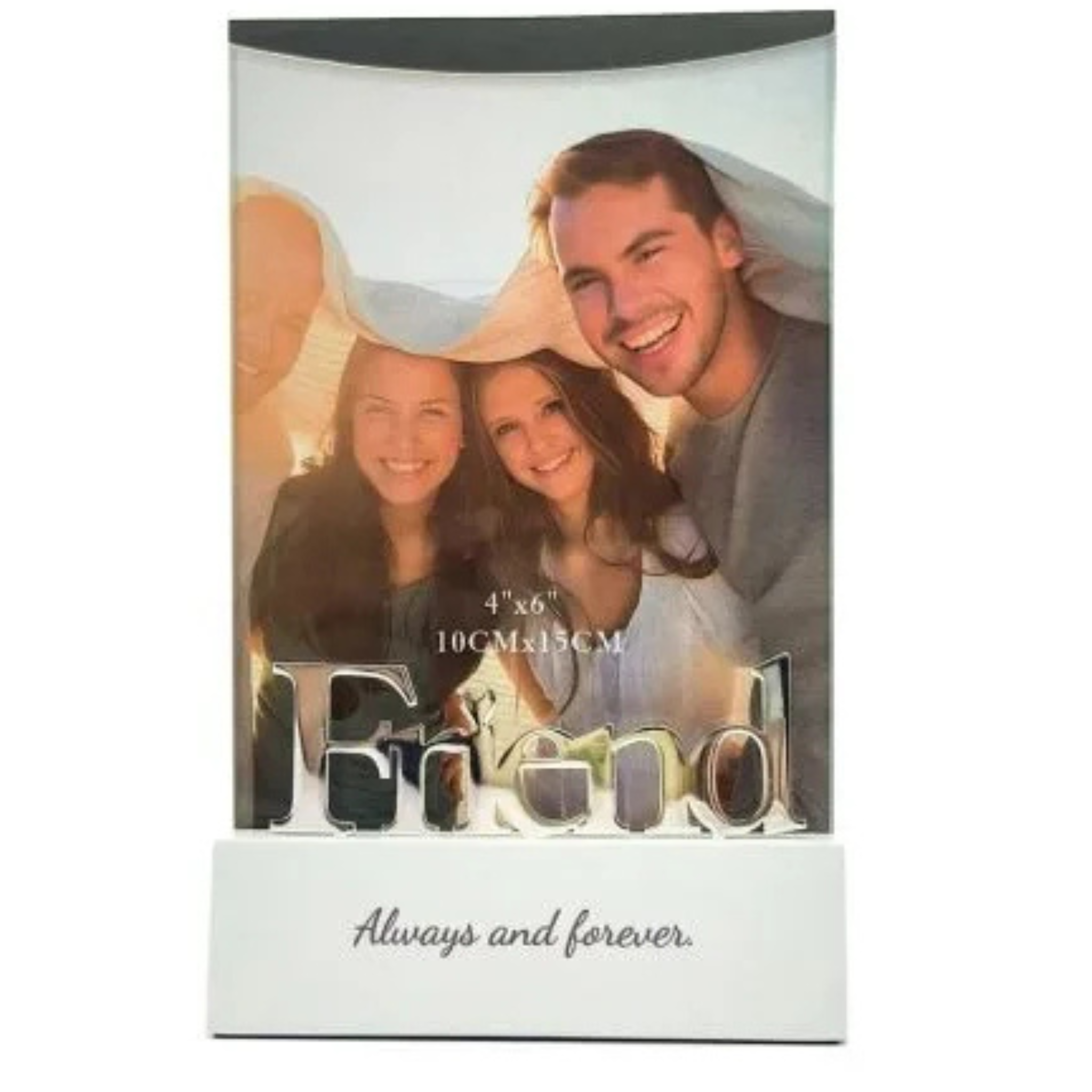 Frame - Silver Sentiment Friend<br> 4X6