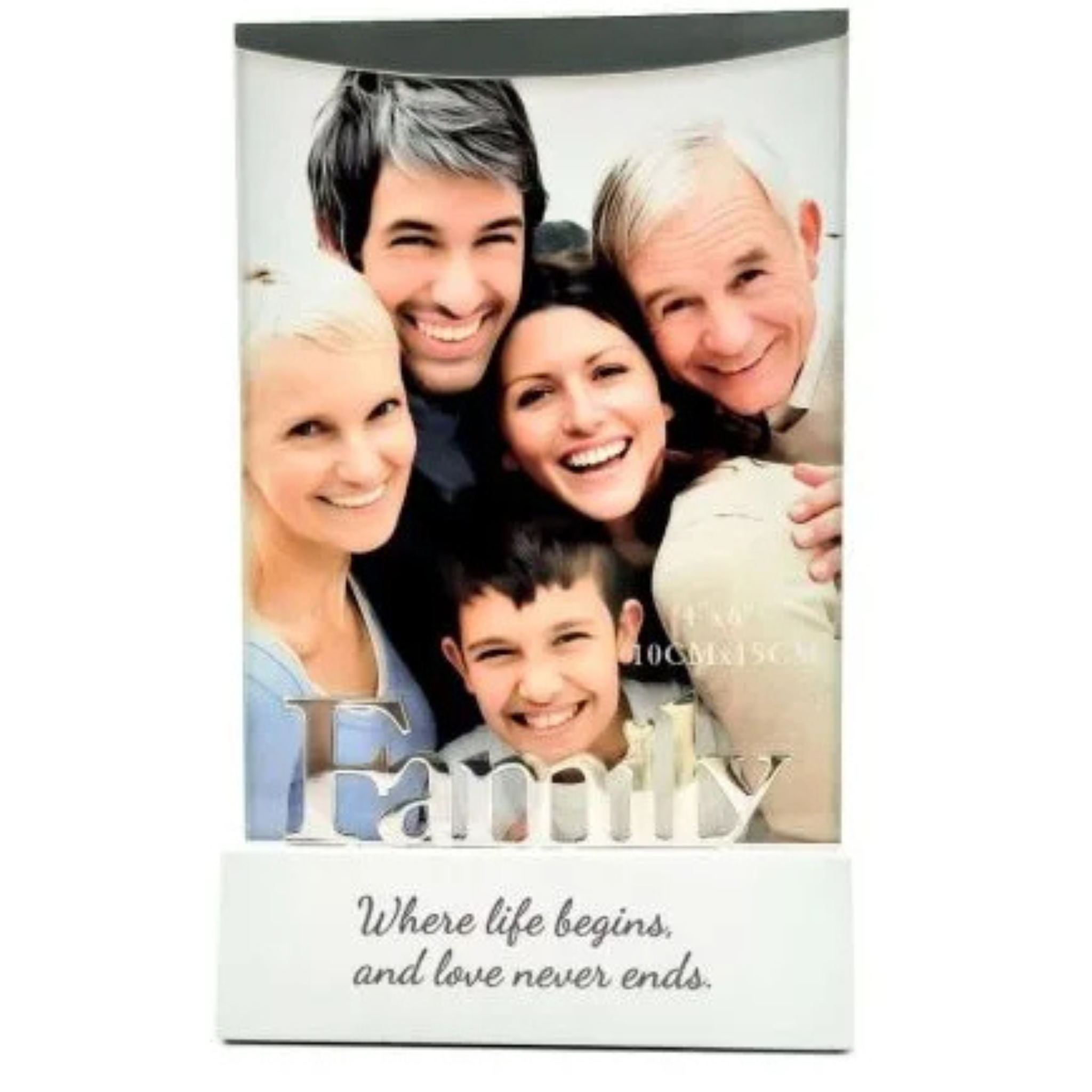 Frame - Silver Sentiment Family<br> 4X6
