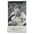 Frame - Silver Sentiment Dad<br> 4X6