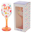 BIRTHDAY PARTY 50 WINE GLASS
