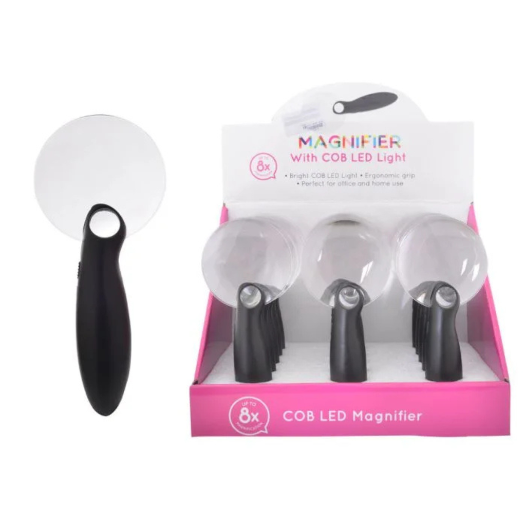 MAGNIFIER WITH LED LIGHT