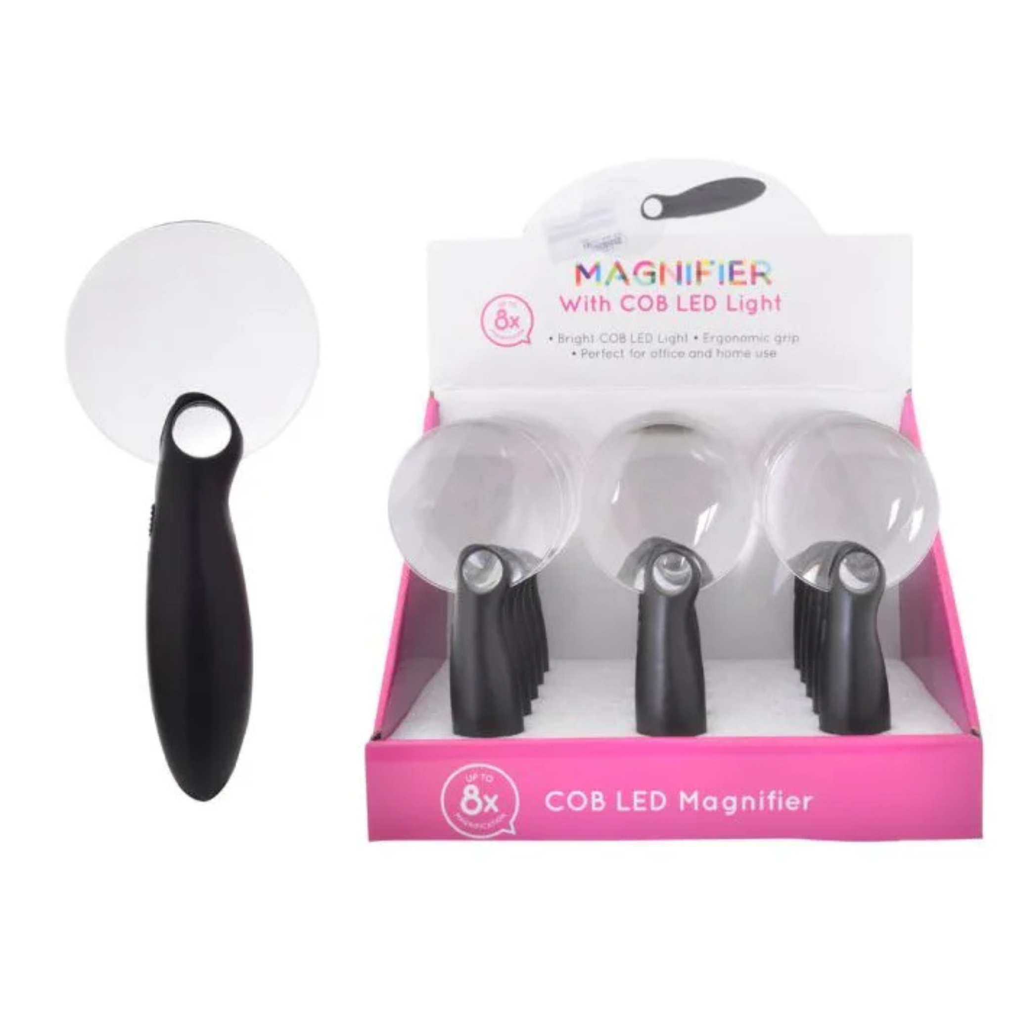 MAGNIFIER WITH LED LIGHT
