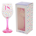 BIRTHDAY PARTY 18 WINE GLASS