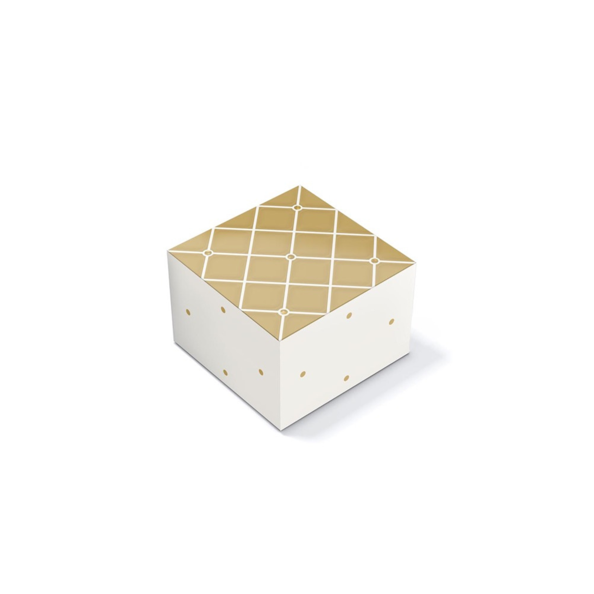GBOX SOFT XSML QUILTED GOLD