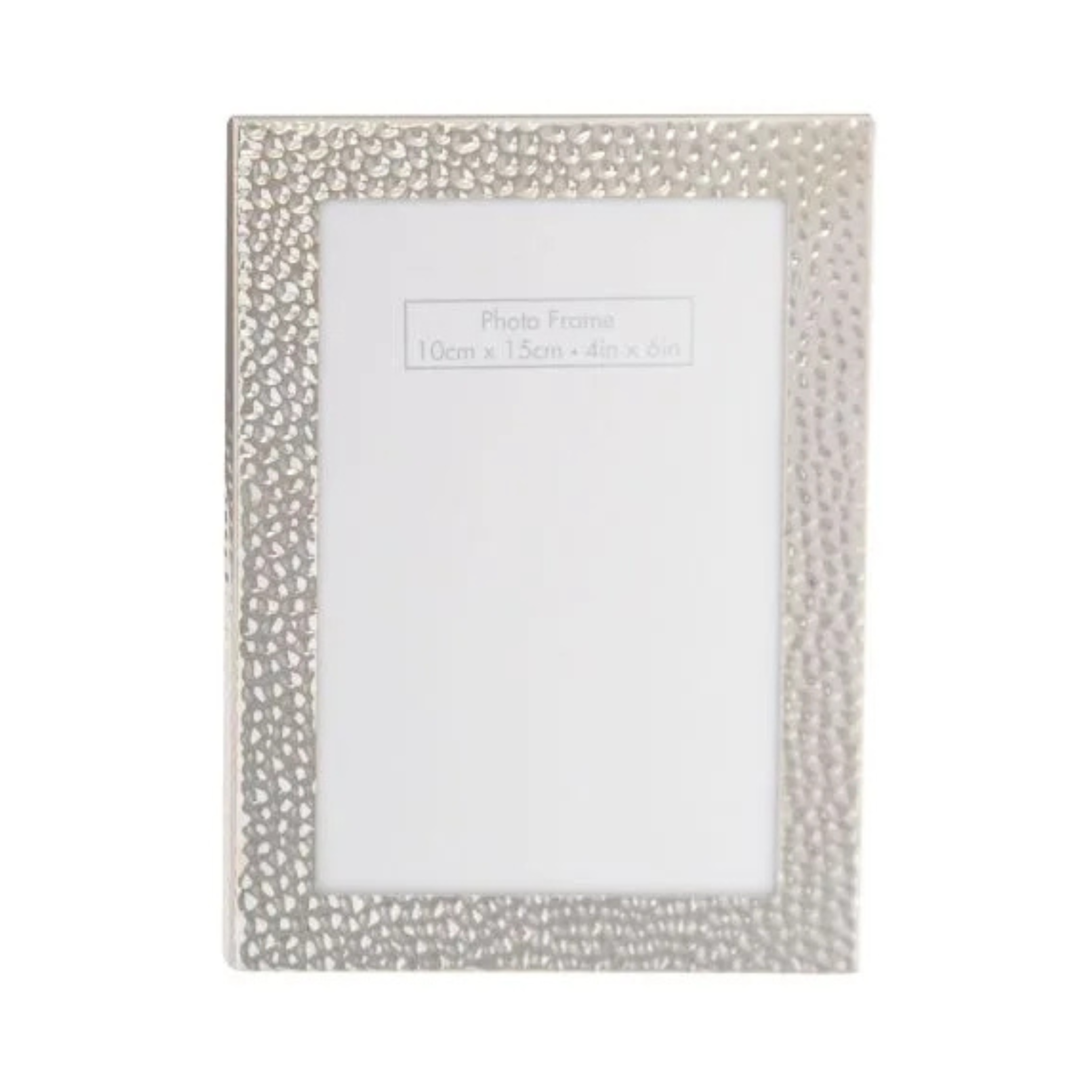Frame - Hammered Silver<br>6x8