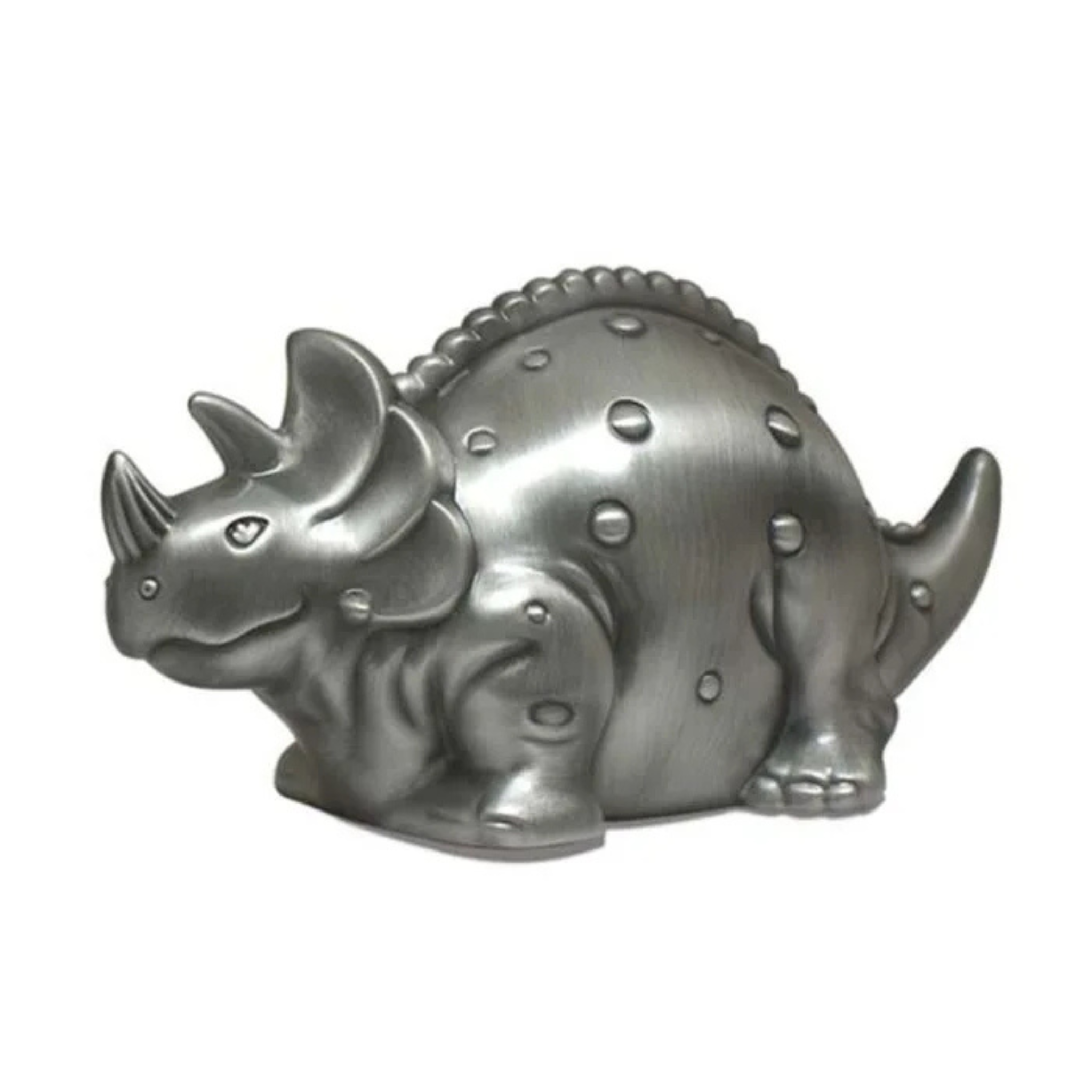 DINOSAUR PEWTER MONEY BANK