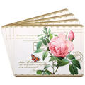 REDOUTE ROSE PLACEMATS SET 4