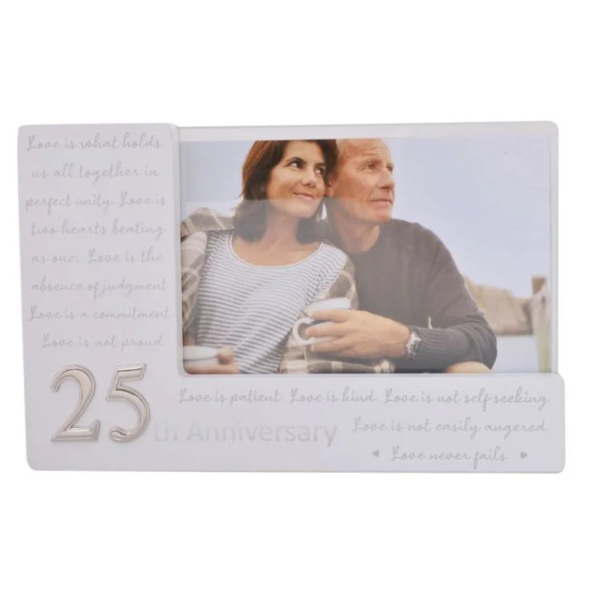 25TH ANNIVERSARY FRAME 6X4