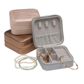 VOG-Travel Jewellery Case-Small Square - GOLD