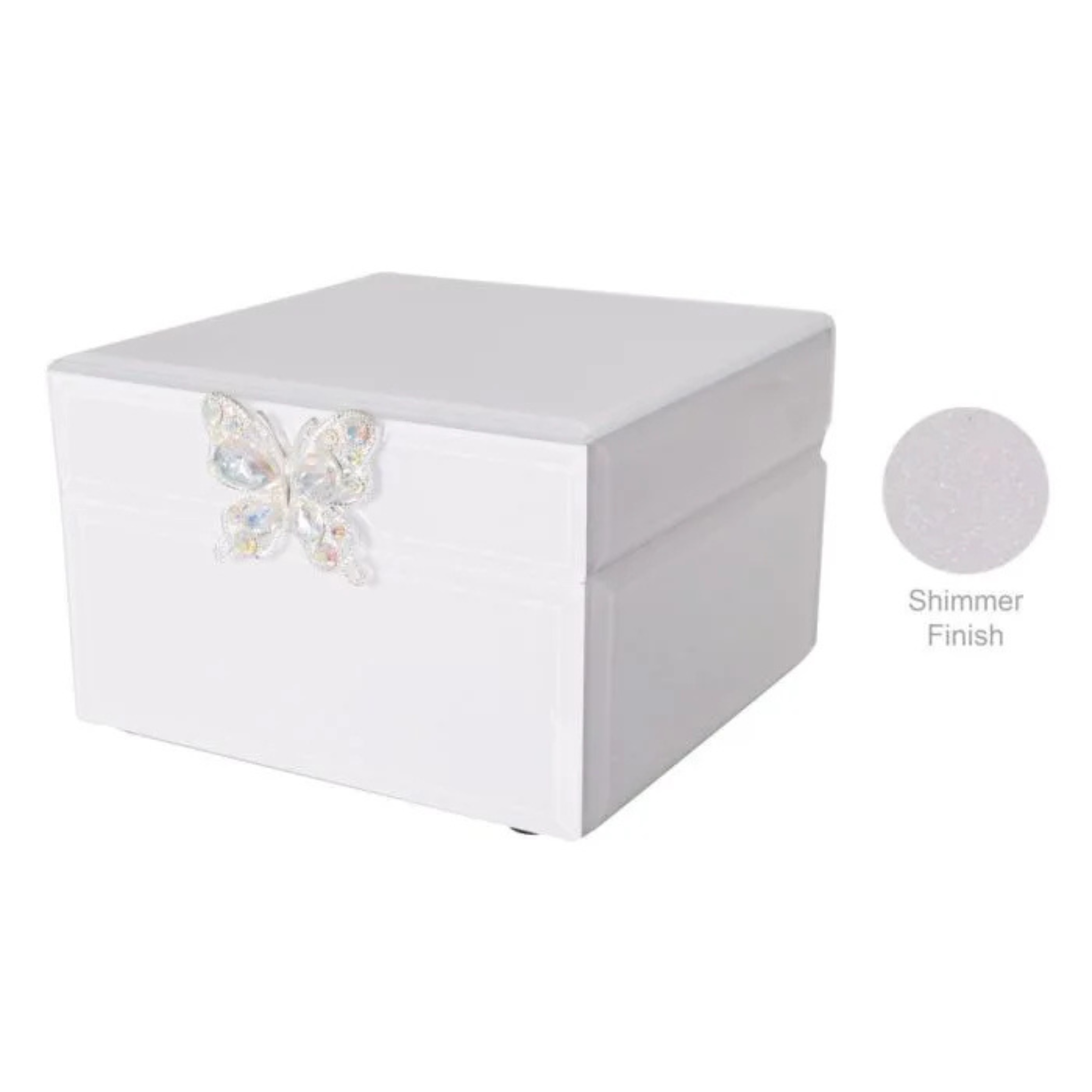 CRYSTAL BUTTERFLY JEWEL BOX SMALL