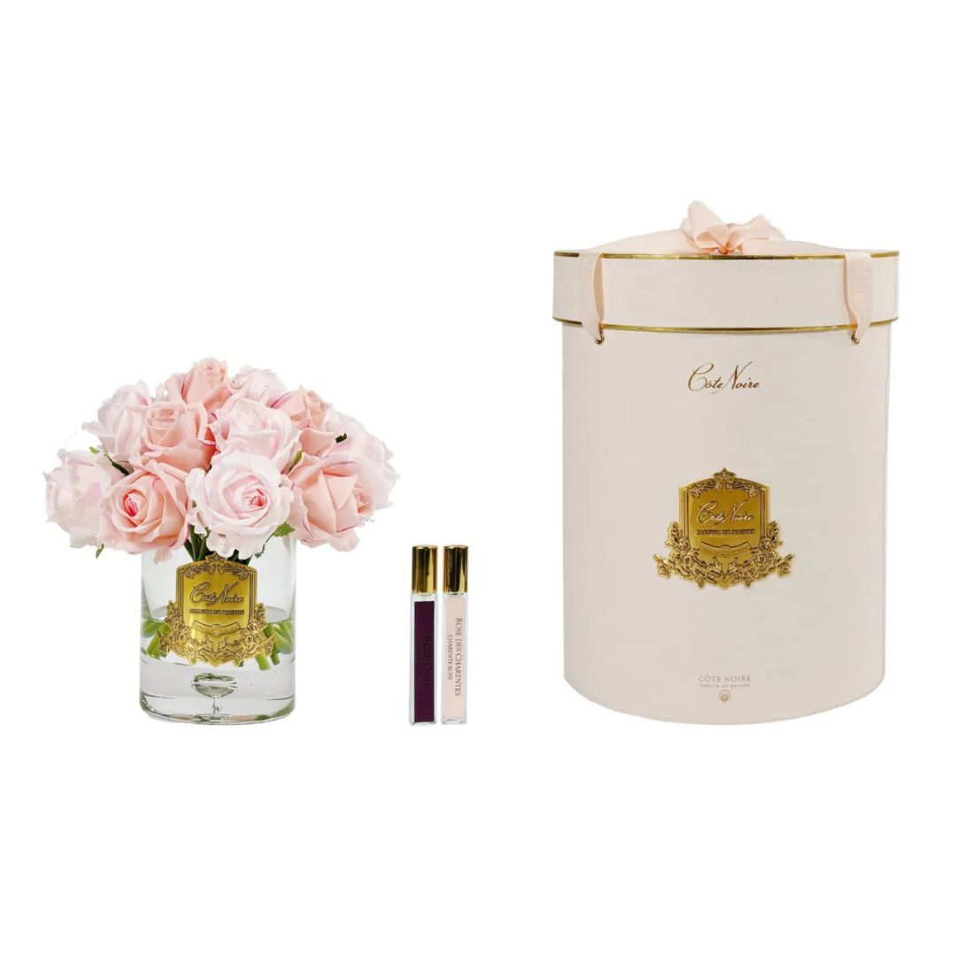 Grand Bouquet <br> Mixed Pink - Gold Badge<br> LRB14