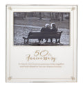 Frame - 50th Anniversary with Engrave<br> 6X4