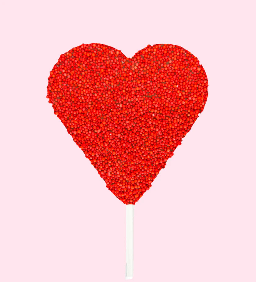 Heart Red Freckle Pop