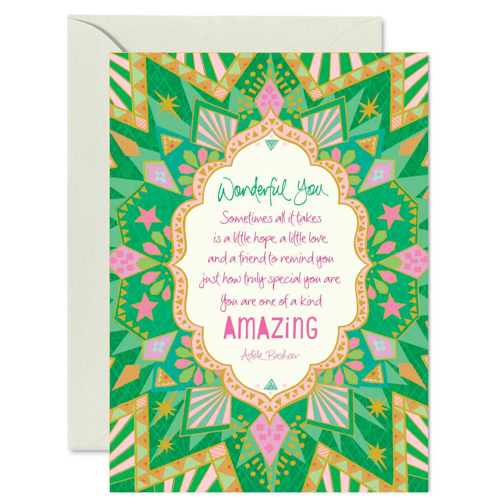 You are Amazing Greeting Card
