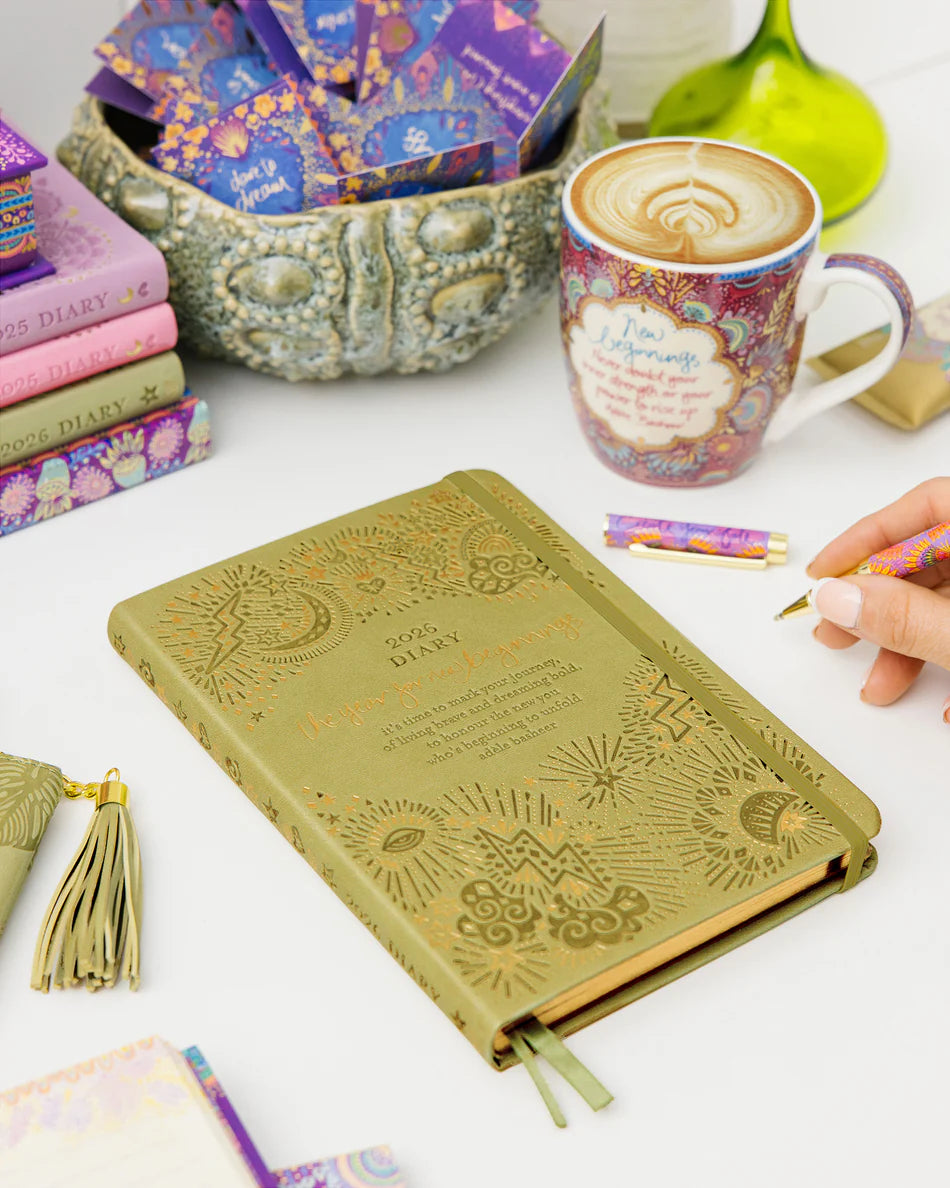2026 Diary <br>The year for new beginnings <br> Olivine - IDALX26J
