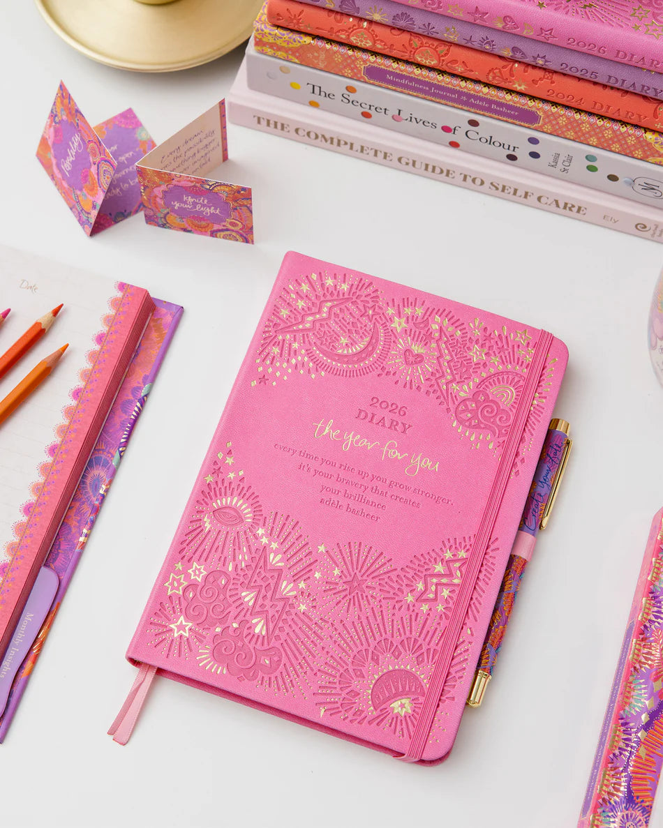 2026 Diary<br> The year for you<br> Rose Quartz - IDALX26I