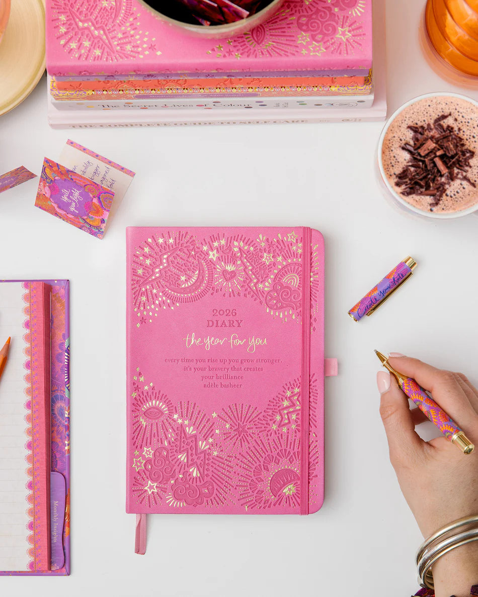 2026 Diary<br> The year for you<br> Rose Quartz - IDALX26I