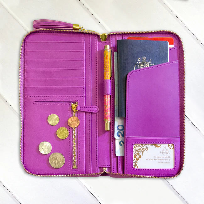 Travel Clutch  in Gift box<br> Berry Bliss - IGLX863312068