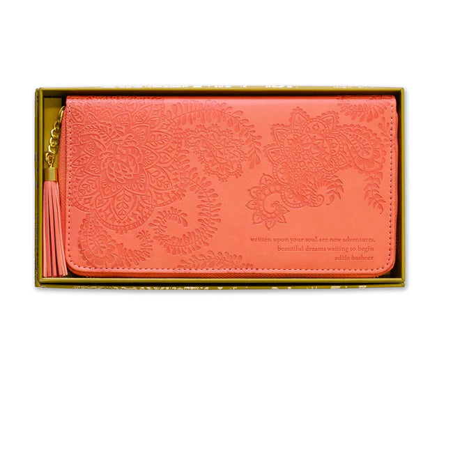 Travel Clutch in Gift box<br> Peach - IGLX8633191