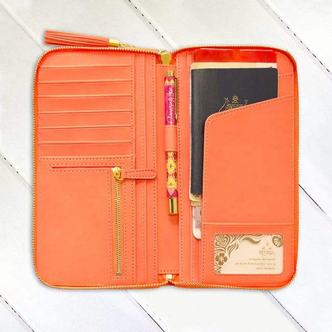 Travel Clutch in Gift box<br> Peach - IGLX8633191