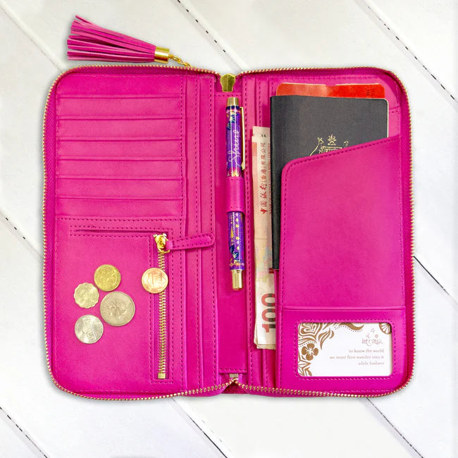 Travel Clutch  in Gift box<br> Positively Pink - IGLX86331RRC