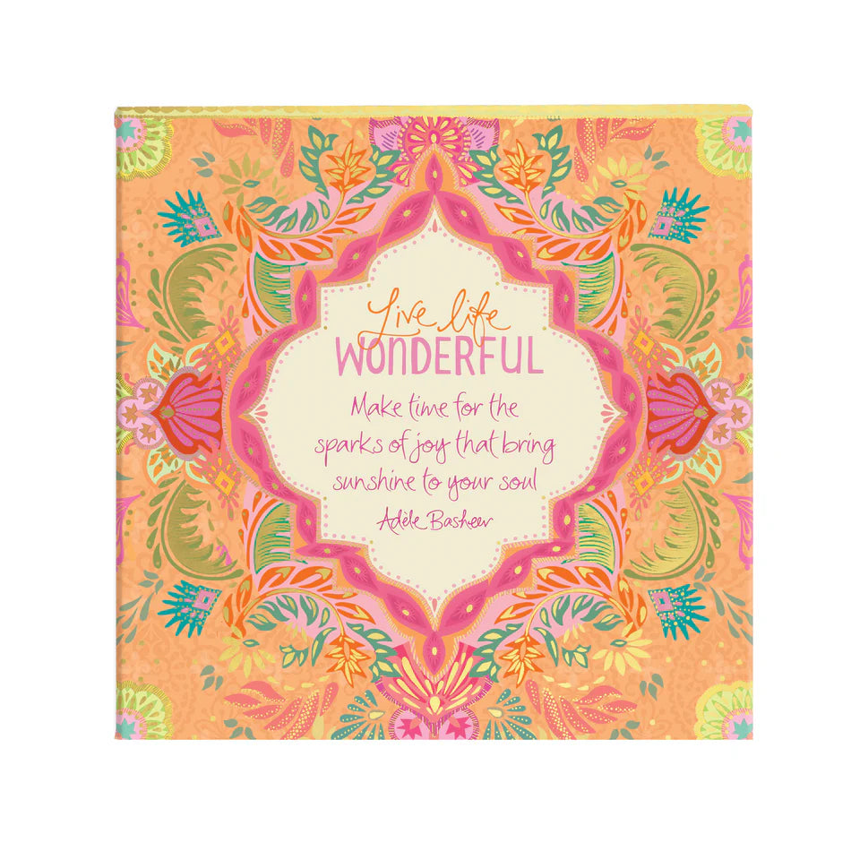 Live Life Wonderful Notebox