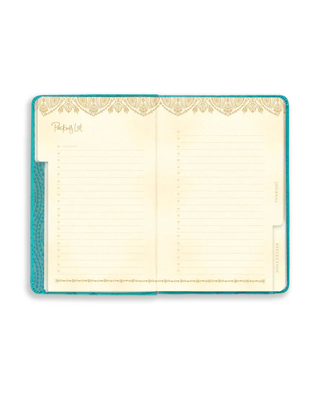 Luxe Travel Journal <br> Turquoise Twist <br> ISLX783313262