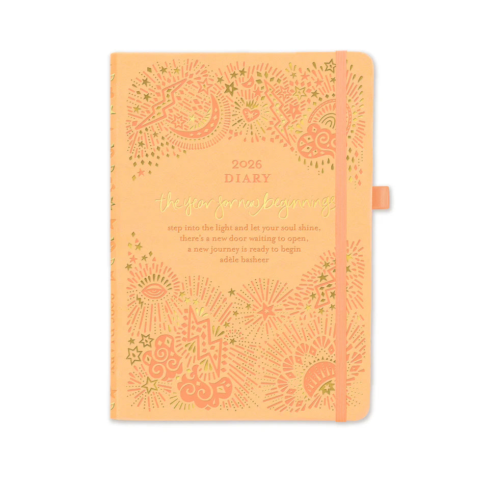 2026 Diary <br>The year for new beginnings <br>Citrine Dream - IDALX26G