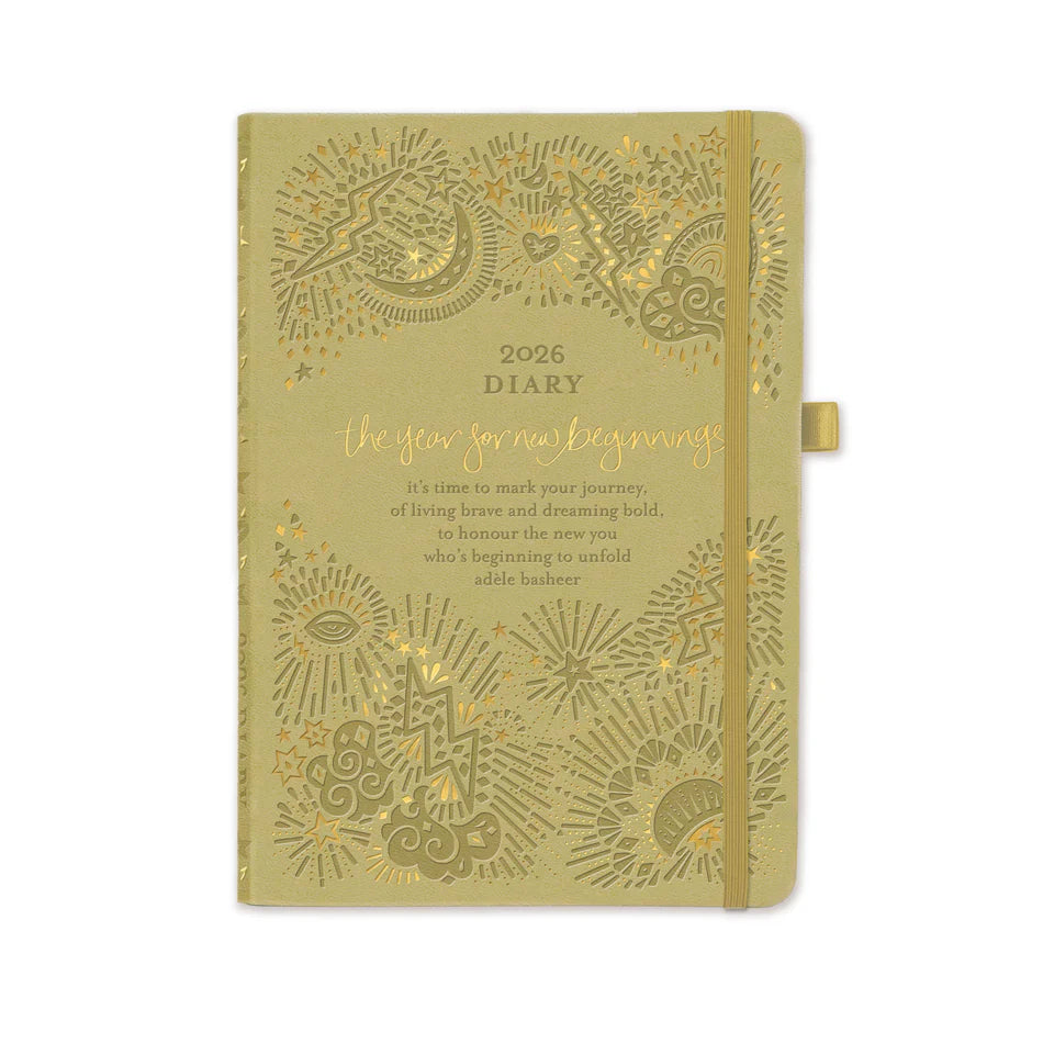 2026 Diary <br>The year for new beginnings <br> Olivine - IDALX26J