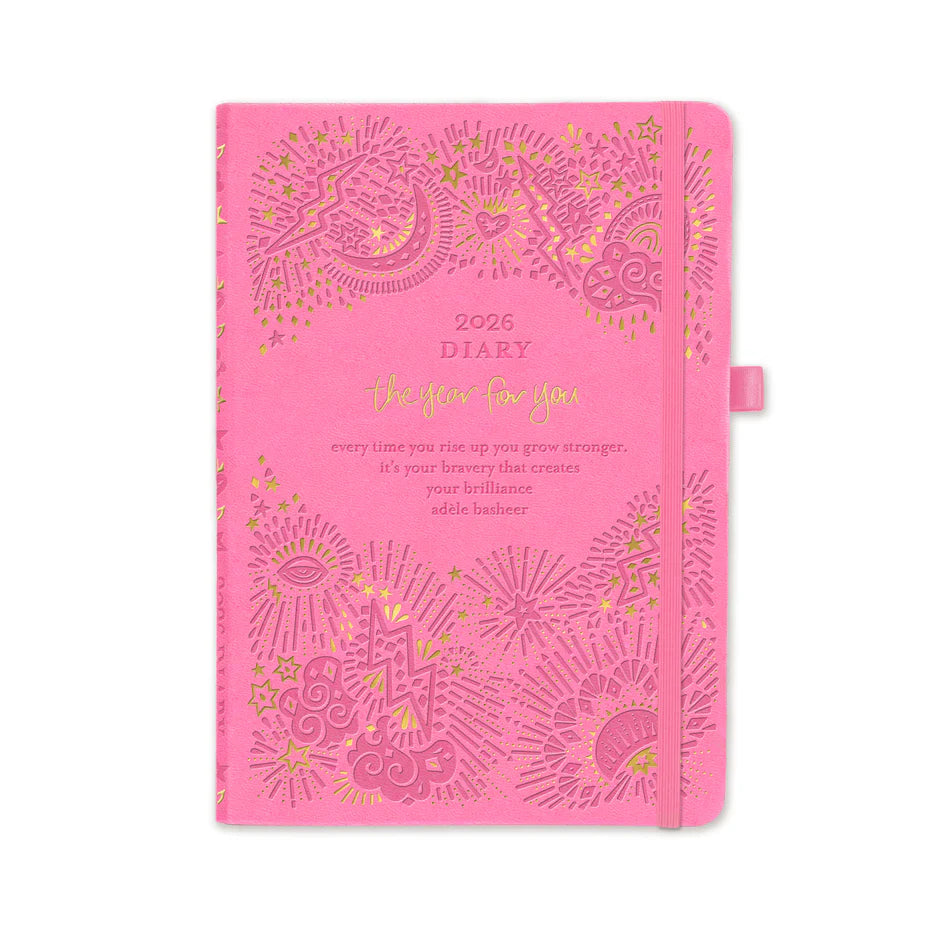 2026 Diary<br> The year for you<br> Rose Quartz - IDALX26I