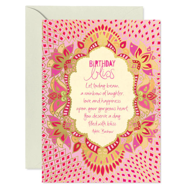 Birthday Bliss Greeting Card