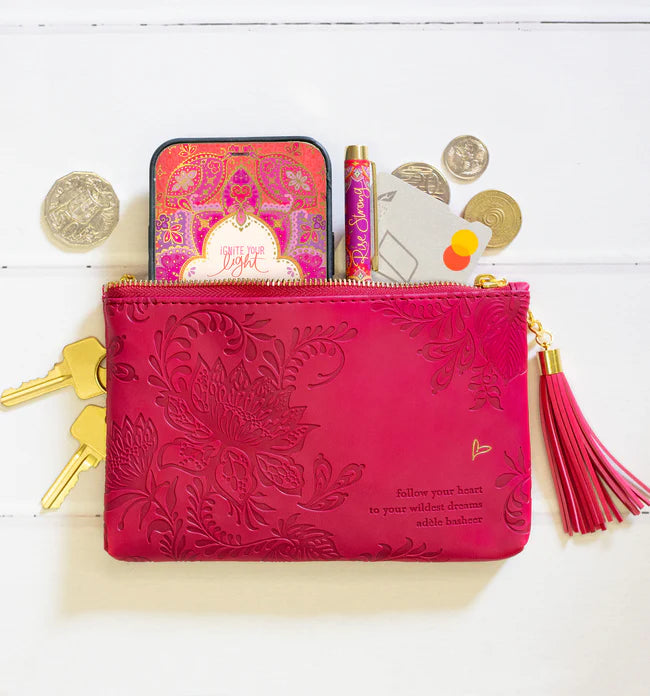Essentials Purse with Pouch<br>Radiant Ruby - IGLX8933139