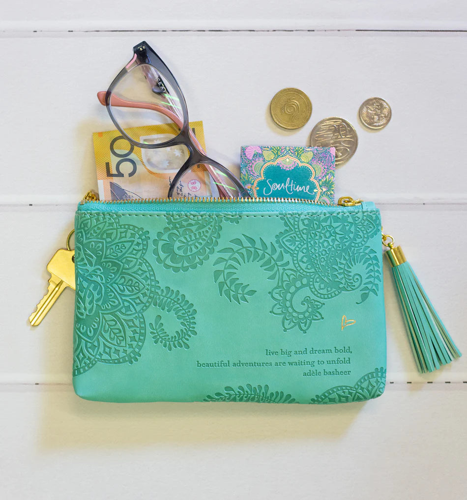 Essentials Purse with Pouch<br>Tahitian Turquoise - IGLX8933117-4