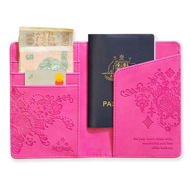 Passport Wallet <br> Persian Pink - IGLX848002-4