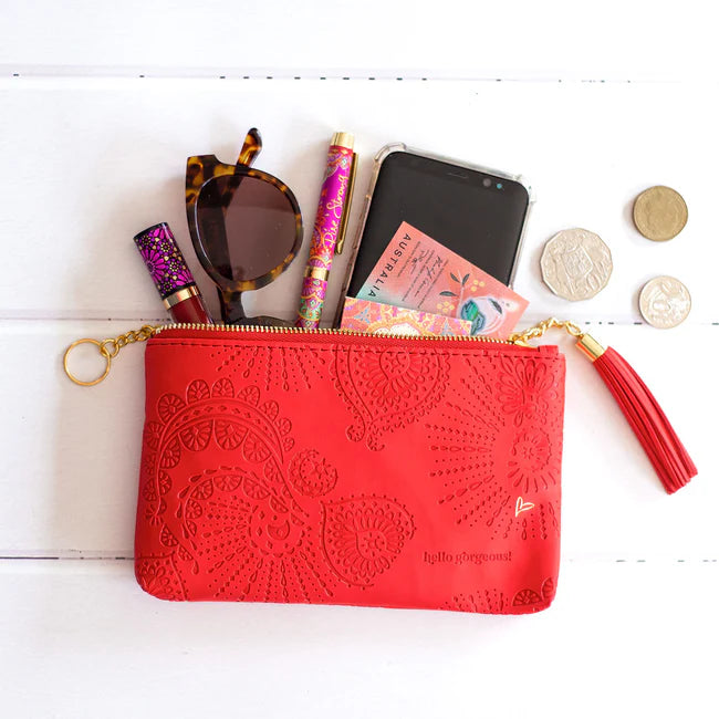 Essentials Purse with Pouch <br> Scarlet - IGLX8933194