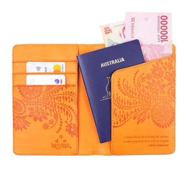 Passport Wallet <br> Sunrise Orange - IGLX8333143