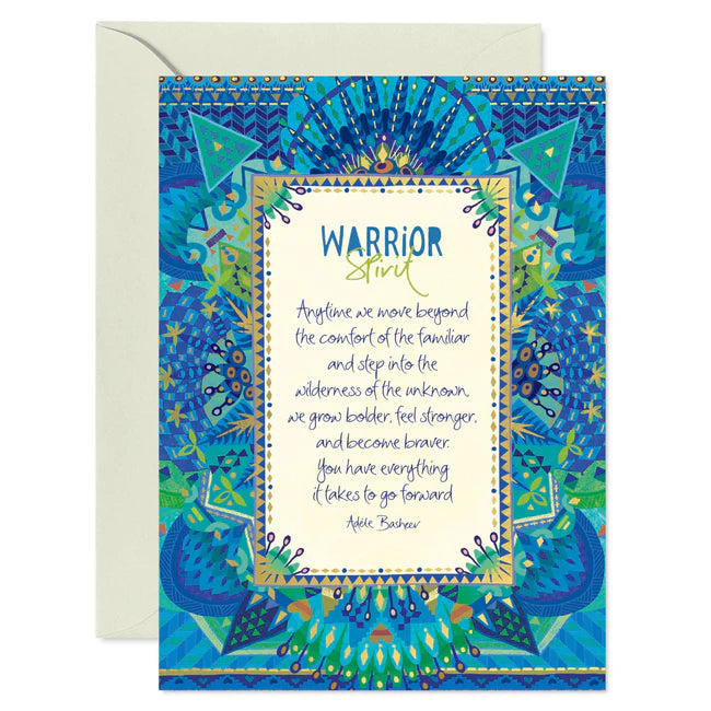Warrior Spirit Greeting Card
