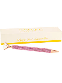 Jewel Diamonte Pen - Pink