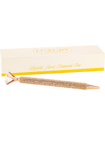 Jewel Diamonte Pen - Rose