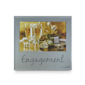 Frame- Engagement<br>Silver Text